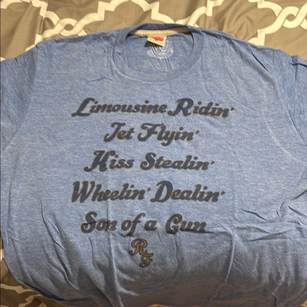 Homage Ric Flair Blue Graphic Tee